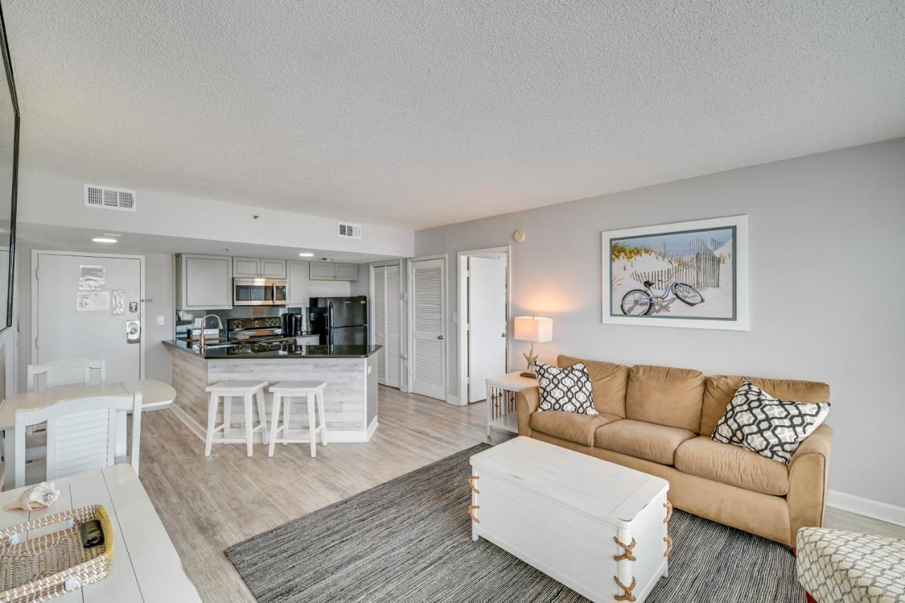 Oceanfront Myrtle Beach Condo With Balcony And Views! 外观 照片