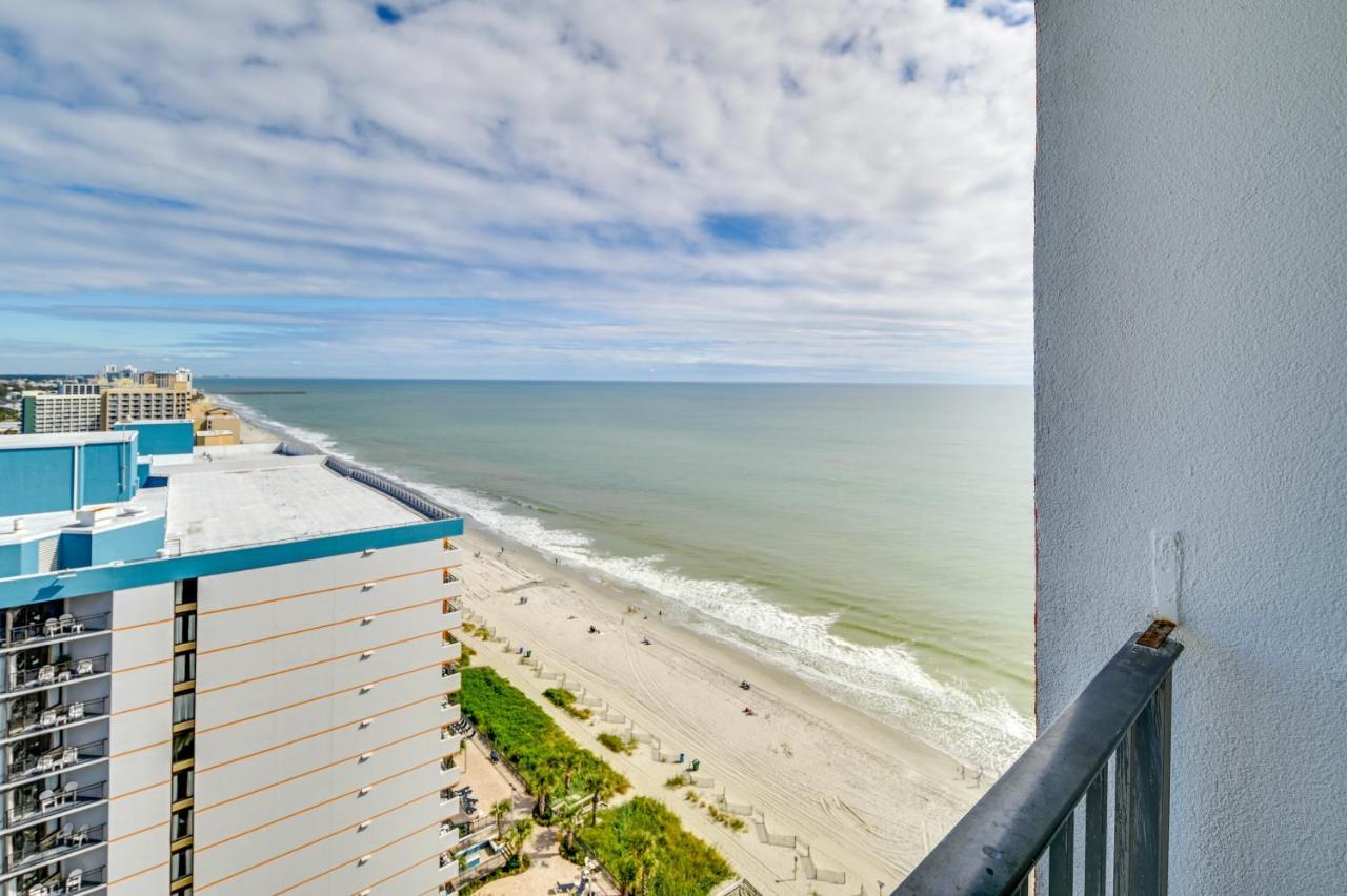 Oceanfront Myrtle Beach Condo With Balcony And Views! 外观 照片
