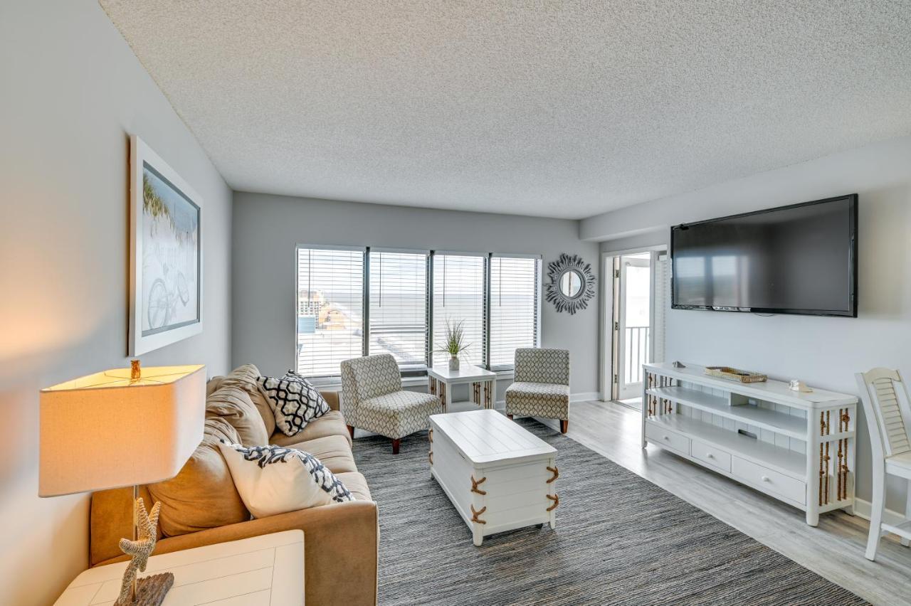 Oceanfront Myrtle Beach Condo With Balcony And Views! 外观 照片