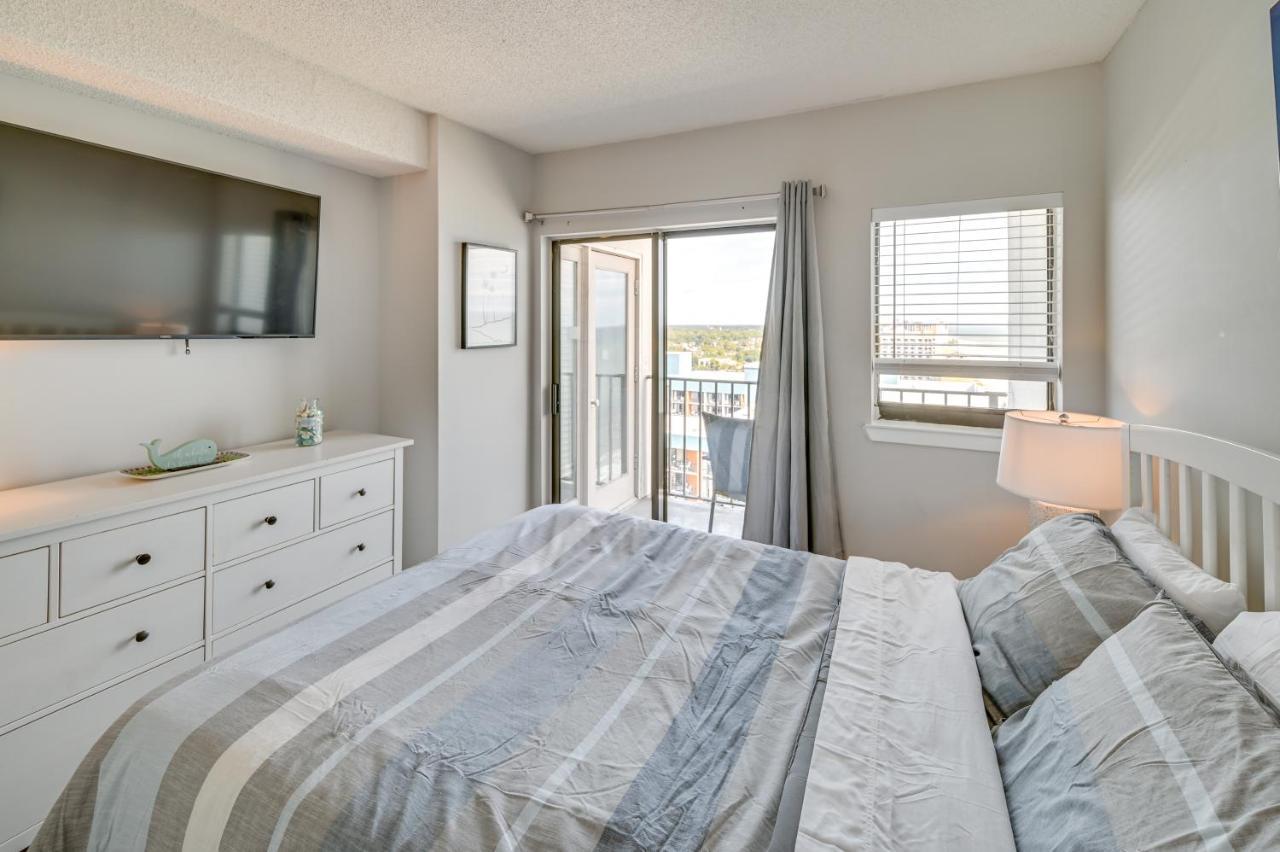 Oceanfront Myrtle Beach Condo With Balcony And Views! 外观 照片