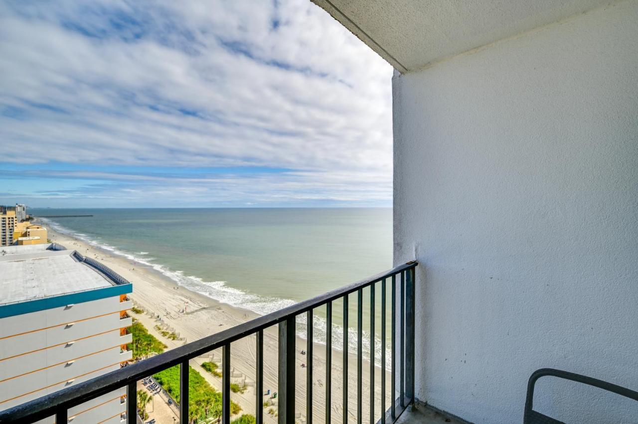 Oceanfront Myrtle Beach Condo With Balcony And Views! 外观 照片