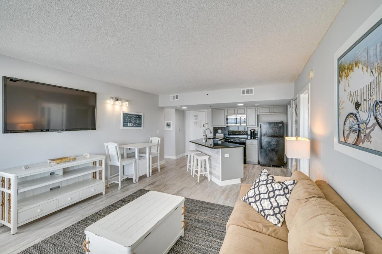 Oceanfront Myrtle Beach Condo With Balcony And Views! 外观 照片