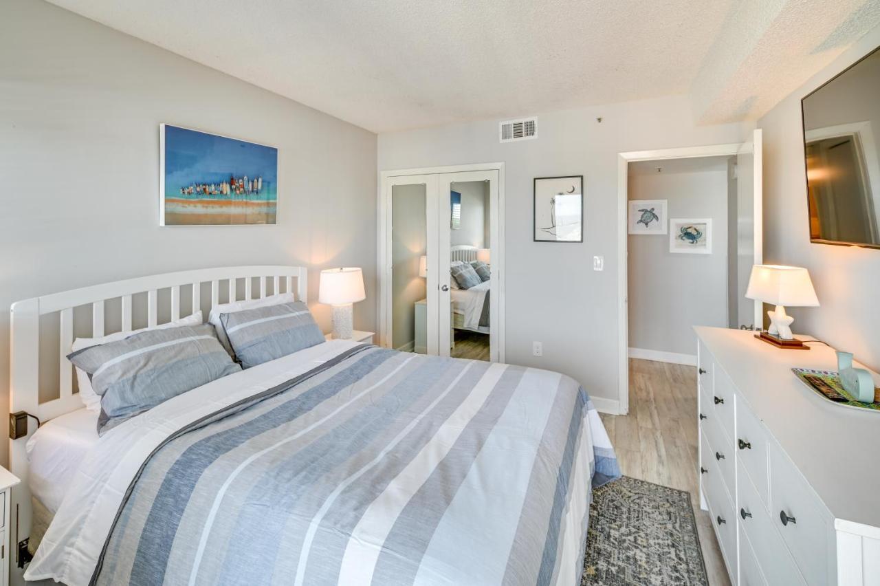 Oceanfront Myrtle Beach Condo With Balcony And Views! 外观 照片