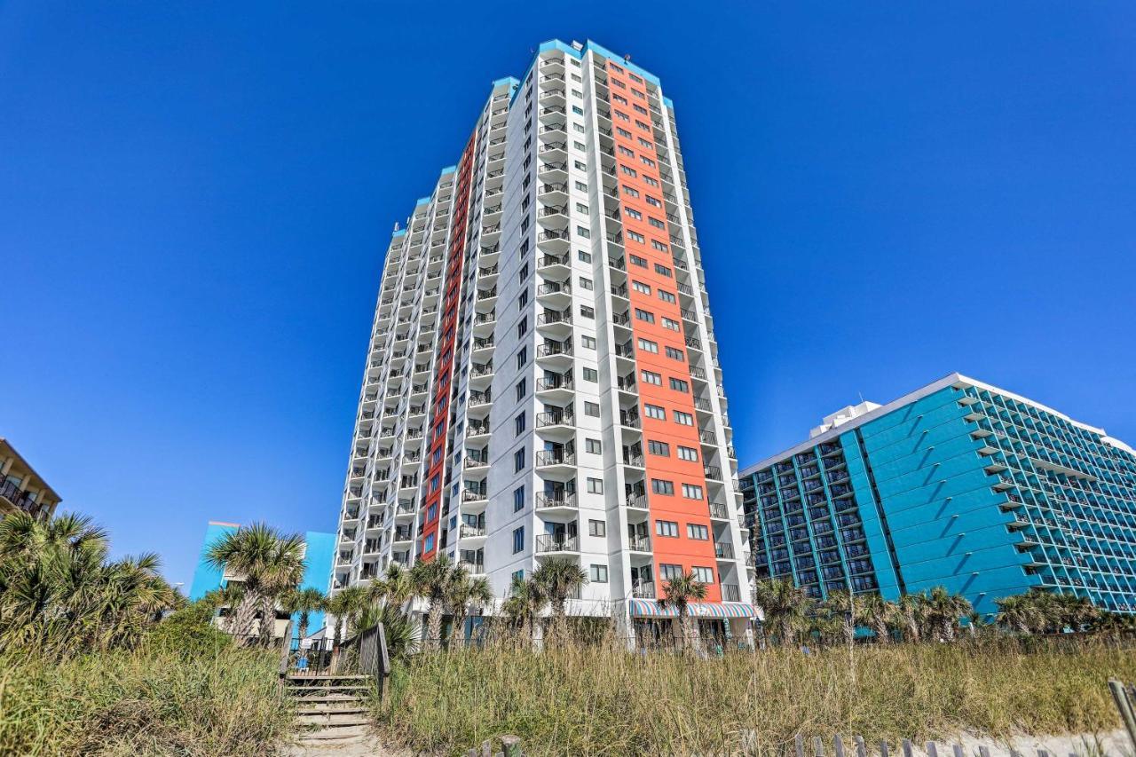 Oceanfront Myrtle Beach Condo With Balcony And Views! 外观 照片